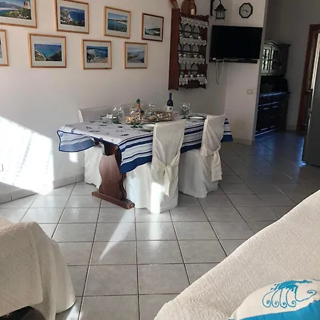 Casa Del Mandorleto-sardinia Villasimius-peaceful Panoramic Terrace-full Comfort Air Conditioning-wifi-parking-privacy Apartment