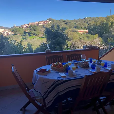 Apartment Casa Del Mandorleto-sardinia Villasimius-peaceful Panoramic Terrace-full Comfort Air Conditioning-wifi-parking-privacy